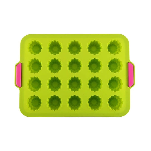 Molde De Herramientas De Pastel De Moda, Molde De Silicona Para Bandeja De Hielo, Molde De Gelatina, Mango Flexible Antideslizante, Molde De Chocolate, Moldes Multicolores Para Hornear Pasteles Minnieouse HA022638-00