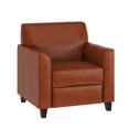 thumbnail image 1 of HERCULES Diplomat Series Cognac Leather Chair, 1 of 6