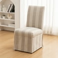 thumbnail image 2 of Upholstered Dining Chair with Skirted Design, Multiple Colors & Patterns Available, 2 of 7
