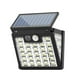 thumbnail image 2 of Farola solar para exteriores | Sensor de movimiento LED a prueba de agua IP65 | Encendido automático de Dusk to Dawn | Panel solar de alta eficiencia | ABS Negro | Batería de 1200mAh | Haz ancho de, 2 of 8