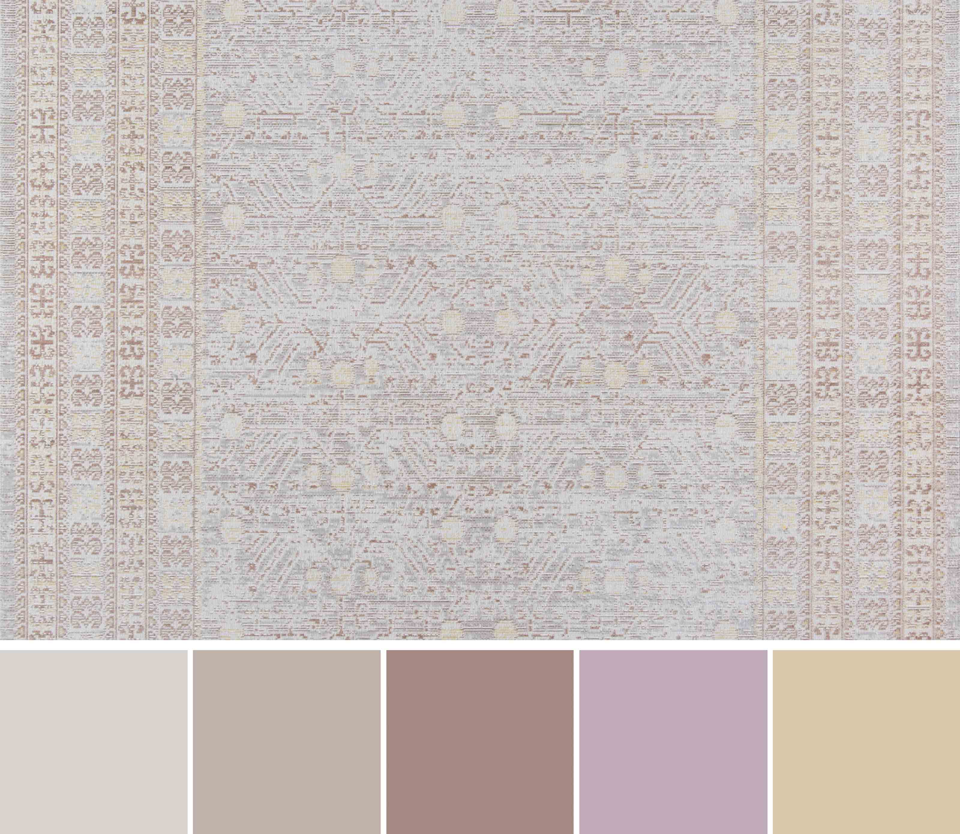 ECARPET Valeria Tapis pour Salon, Chambre, Salle A Manger, Entrée, Couloir et Plus Encore.