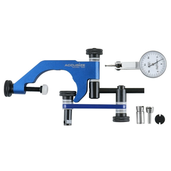 Accusize 0.03 x 0.0005 in Dial Test Indicator & Industrial Holder, P900-S186