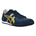 thumbnail image 2 of Onitsuka Tiger Serrano Running Style Casual Shoe for Men and Women - 12.5M / 10.5M - Navy / Gold, 2 of 6