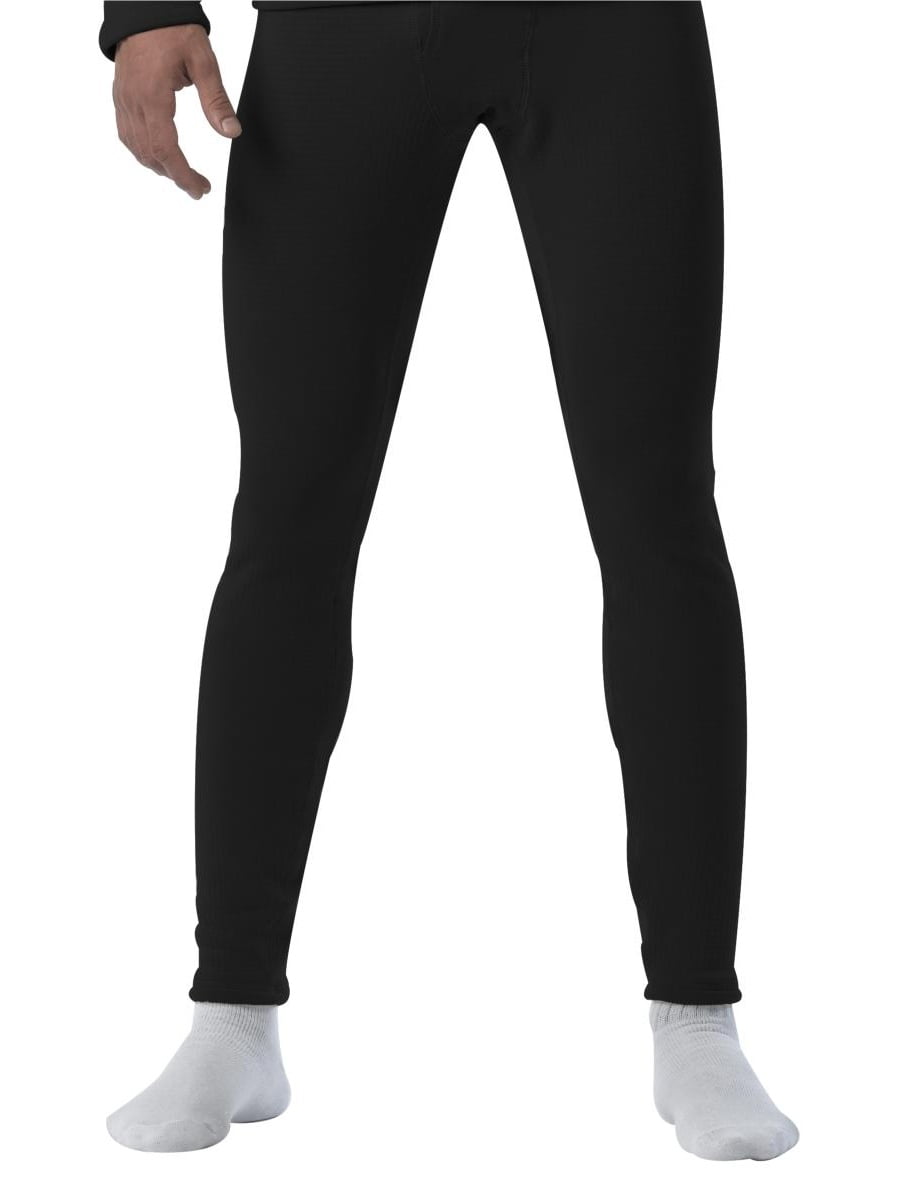 MEDALIST Boys Comfort Stretch Performance Base Layer Crew Neck Top /& Pant Set Black