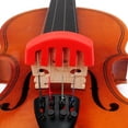 thumbnail image 3 of OFFIGAM 1Pack Red Rubber Violin Mute For Practice And Volume Control, 3 of 8