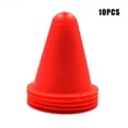 thumbnail image 3 of 10 Pcs Soccer Training Marker Football Sign Bucket Road Cone Obstacles Roadblocks, 3 of 7