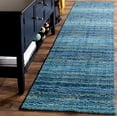 thumbnail image 2 of SAFAVIEH Himalaya Branden Striped Wool Runner Rug, Blue/Multi, 2'3" x 6', 2 of 7