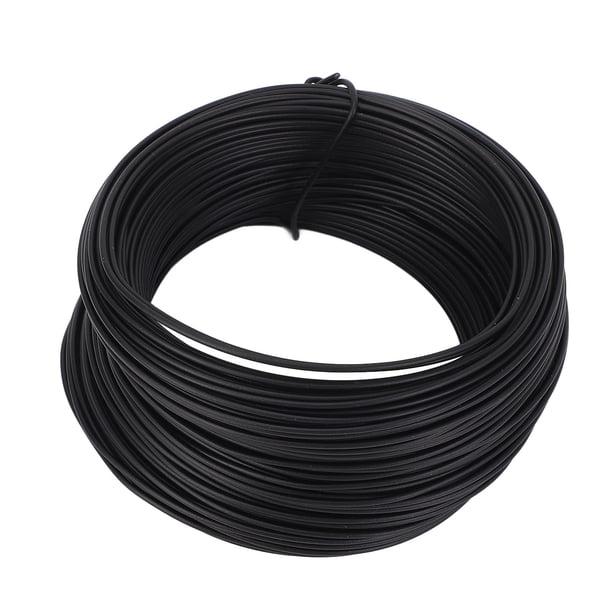 Alambre Galvanizado, Alambre De Amarre Recubierto De PVC Flexible, Fácil De Doblar, Alta Ductilidad, Longitud Personalizable, Superficie Suave, Uso Versátil, Alambre De Hierro