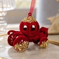 thumbnail image 3 of Christmas Hanging Ornaments with Pre-Strung Ribbons, Reusable Assorted 3D Designs for Christmas Tree, Indoor Holiday Decor and Gift Giving, 3 of 7