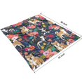 thumbnail image 2 of Shiba Inu and Pioneer Flower Blanket,Comfortable Soft Flannel Throw Blanket,All Season,Warm Lightweight Blankets for Sofa Bed Couch Living Room Chair,50"x60", 2 of 4
