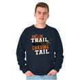 thumbnail image 4 of Fishing On Trail Chasing Tail Fisher Men Big & Tall Sweatshirt Brisco Brands 2X, 4 of 6