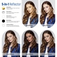 thumbnail image 2 of Kit reflector de luz Neewer 43/110 cm 5 en 1 con soporte y abrazadera, 2 of 8