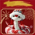 thumbnail image 3 of Snake Chinese New Year Mascot Doll Plush for Lunar Year Spring Festival Home Decoration, 3 of 4