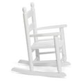thumbnail image 3 of Child's Wood Porch Rocker - Perfect for Indoor or Outdoor All Weather Porch Rocker for Garden,Lawn,Balcony,Backyard and Patio Porch Rocker Use - Suitable for 3-7 Years Old(White), 3 of 5