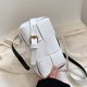 thumbnail image 3 of PU Tejido Pequeño Hombro Cintura Bolso Mujer Crossbody Mini Monedero (blanco), 3 of 9