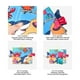 thumbnail image 5 of Libro de tela interactivo para bebés | Libro de actividades sensoriales masticable e irrompible con colas y sonido | Libro de cuentos de tela suave para aprendizaje temprano, 5 of 6