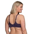thumbnail image 2 of Vanity Fair Women's Illumination Full Figure Zoned-in Support Bra, Lightly Lined Cups up to DD, Underwire-Midnight Plum, C40, 2 of 4