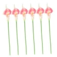 thumbnail image 4 of HOMEMAXS  6 Pcs Decor for Holiday Flowers DIY Plants Artificial Office Pink, 4 of 8