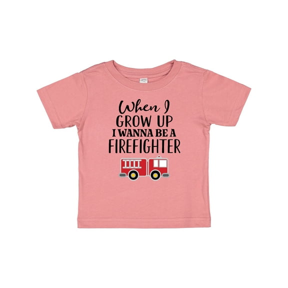 Inktastic Future Firefighter Kids Fireman Boys Baby T-Shirt