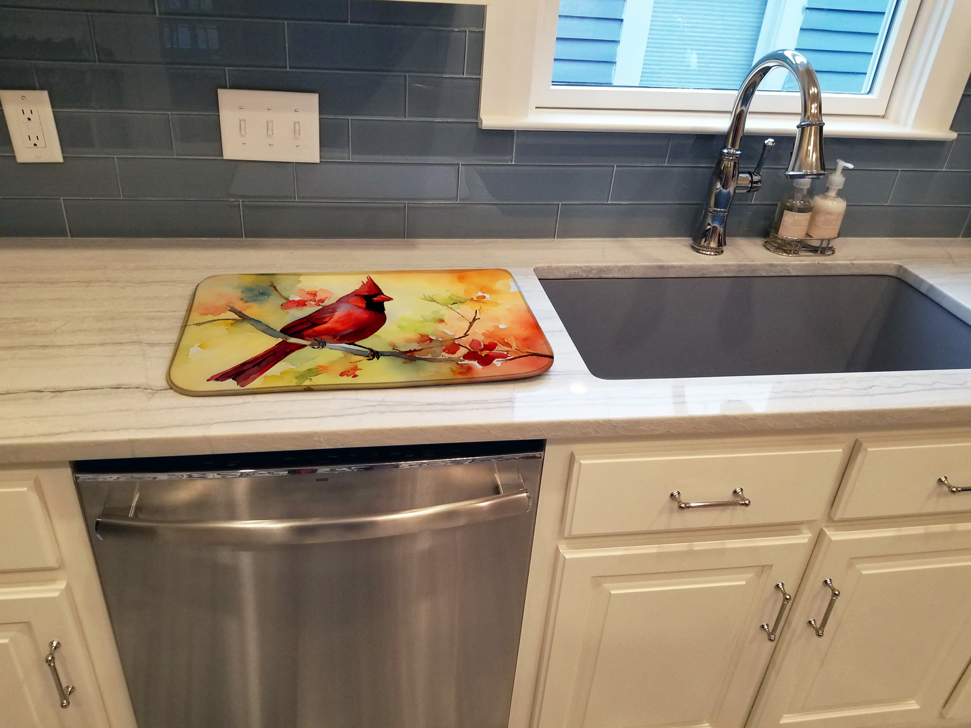 Cardinal Dish Drying Mat 14 in x 21 in