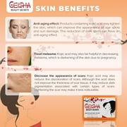 Omic Kojic Acid Skin Brightening Bar, Reduces Pigmentation, Coconut Oil, 200g