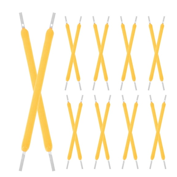 Pretyzoom 30Pcs Safe Resistant LED Bulb Filament Replacement for Humidity Environments and Home Use