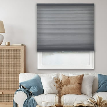 Chicology Cordless Cellular Shade, Light Filtering, Morning Pebble, 24"W X 64"H