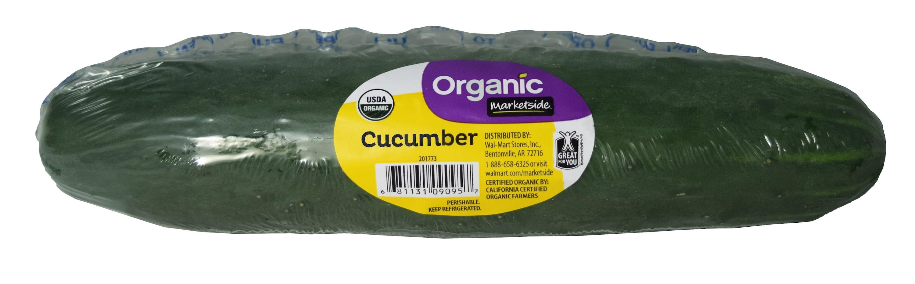 Organic Cucumber, each