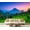 Color 3, variant on Wall Mural Peel and Stick Sky pink blue colors effect light pastel colored sunset clouds cloud Self-Adhesive Wallpaper Removable Wall Decal Wall Sticker Home Decor for Living Room Bedroom 100"x144"