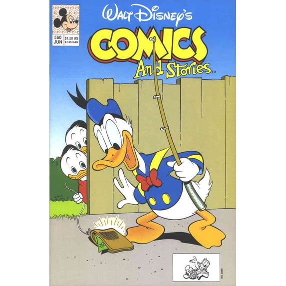 Walt Disney's Comics and Stories #560 VF ; Disney Comic Book