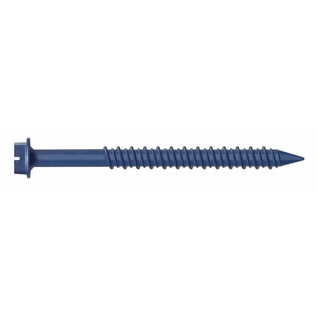 

Mkt Fastening ConcScrw HexWashr S 1/4 D 2-3/4 L PK25 H4275SP