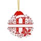 thumbnail image 2 of Decoraciones de Árbol de Navidad 26 Letras Decoraciones Colgantes de Navidad para Artesanías de Bricolaje, 2 of 5