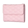 thumbnail image 5 of Adhesive Card Slots Holder Phone Pocket for Phone Case, PU Leather Wallet Sticker ID/Credit Card Holder with Magnetic Buttons for Phone Sleeve - Pink, 5 of 6
