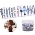 thumbnail image 1 of 12 Pcs Élastiques à Cheveux pour Femmes, 1 of 9