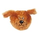 thumbnail image 1 of Pelota de salto eléctrica para mascotas, juguete de peluche con sonido y vibración para perros de pelo castaño., 1 of 5