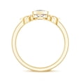thumbnail image 2 of Rosec Jewels Lab Grown Diamond Heart Promise Ring - EF-VS Grade - Ready to Gift, 14K Yellow Gold, US 9.50, 2 of 8