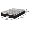 thumbnail image 3 of Colchón Individual America Romance Colchoneta Pillow Top Resortes Infiniti Confort Medio Hipoalergénico, 3 of 6