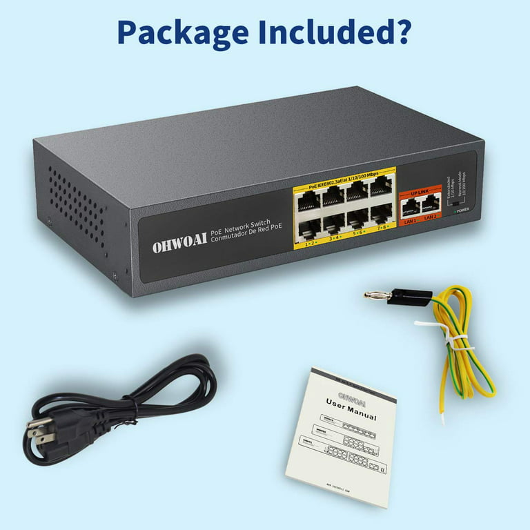 PoE Switch, Switch & Router, Ethernet Network Product Manufacturer