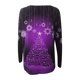 thumbnail image 5 of Camisas Navideñas Para Mujer, Camisas Informales Florales de Manga Larga, Jersey de Cuello Redondo Liso, Túnica Holgada, Tops, Blusa de Manga Larga Con Estampado de Árbol de Navidad Odeerbi  ODB121221, 5 of 5