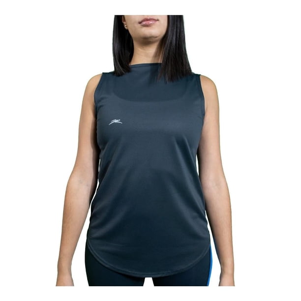 Tank para Mujer atletica Top Talla ECH Negro
