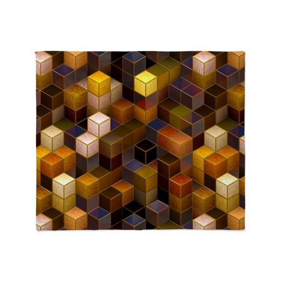 CafePress - Steamcubism Brass Throw Blanket - Soft Fleece Throw Blanket, 50"x60" for All Ages