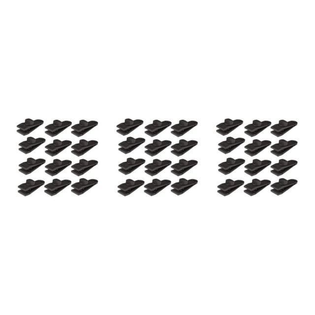 Soidarity Clips de lona para tienda de campaña, abrazaderas para tienda de campaña, sujetadores para cubierta de toldo con agarre de bloqueo, Type1 NO1