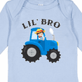 thumbnail image 4 of Inktastic Farmer Tractor Little Bro Boys Long Sleeve Baby Bodysuit, 4 of 5