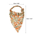 thumbnail image 4 of Unique Bargains 1 Pc Printed Pastoral Style Headwrap for Women Orange, 4 of 6