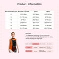 thumbnail image 7 of iiniim Kids Girls Shiny Rhinestone Gymnastics Leotard Figure Skating Bodysuit Performance Costume Orange 6, 7 of 7