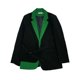 thumbnail image 5 of Trajes y blazers negros cortos para hombre, abrigos, chaquetas blancas para hombre, nuevos, sencillos, con botonadura sencilla, de moda, de primera calidad y originales, 5 of 5