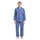 thumbnail image 1 of GLOBAL Conjuntos de Pijamas para Hombre, Ropa de Dormir de Franela 100% Algodón, Ropa de Dormir Superior E Inferior de Manga Larga, Celosía Azul Marino M, 1 of 6