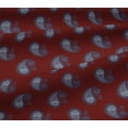 thumbnail image 5 of oneOone Viscose Jersey Fabric Paisley Block Fabric Prints By Yard 60 Inch Wide, 5 of 5