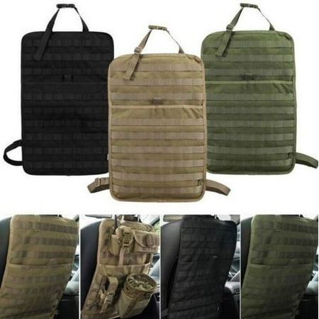 New Nylon Tactical Car Seat Back Organizer Molle Vehicle Panel Seat (Best Tactical Seat Covers)