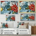 thumbnail image 4 of Designart "Collage Of Soft-Colored Lilies III" Lily Floater Framed Canvas Wall Art, 4 of 5